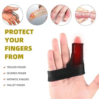 2 бр./компл., спортни китката, Поддръжка на палците, Регулируем Държач за отпечатъци, Защитно презрамки, Защитен ръкав за защита на пръстите