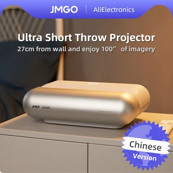 JMGO O1 1080P FULL HD сверхкороткофокусный проектор DLP Android Smart без екран за домашно кино