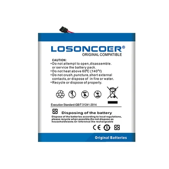 LOSONCOER 3900 mah JS40 Батерия за MOTOROLA Moto Z3 Play JS40 XT1929-1 XT1929-4 XT1929-5 XT1929-6 XT1929-8 Батерията