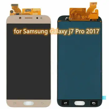 TFT дисплей За Samsung Galaxy J7 Pro 2017 LCD дисплей J730 със сензорен екран J730F В Събирането на Подмяна на Samsung J7 Pro С Инструменти