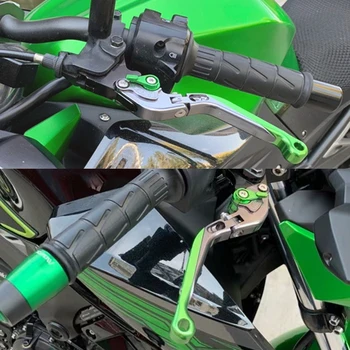 Алуминиев мотор с ЦПУ, регулируема плъзгаща лост за Kawasaki VERSYS 650cc VERSYS650cc 2015-2016, въртящи се на спирачни лоста на съединителя