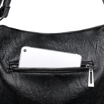 Горещи Луксозни чанти от мека кожа голям капацитет 2021, Нова дамска чанта, тенденция женствена чанта през рамо, с Висококачествена чанта-тоут