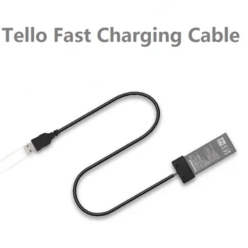 За DJI TELLO Кабел за зареждане на батерията За DJI TELLO USB кабел порт Кабел за бързо зарядно устройство за батерията, Аксесоари за летателни апарати