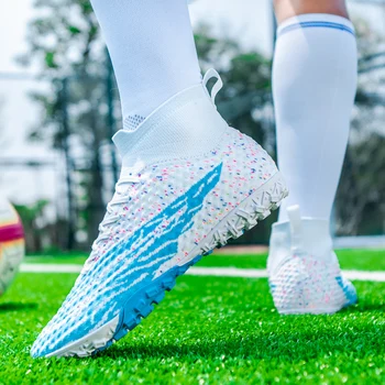 Качествени футболни обувки от Diqna, здрави футболни обувки, леки и удобни маратонки за футзала, на едро, Унисекс 31-48 размер