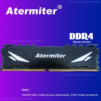 Комплект дънната платка Atermiter X99 -P4 с процесор Xeon E5 2620 V3 LGA2011-3 2 елемента * 8 GB = 16 GB, 3200 Mhz DDR4 Оперативна памет REG ECC