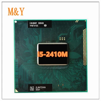 Процесор Core i5-2410M Лаптоп с процесор i5 2410M SR04B Двуядрен конектор G2/rPGA988B 35 W 2,3 Ghz, 3 MB Кеш-памет