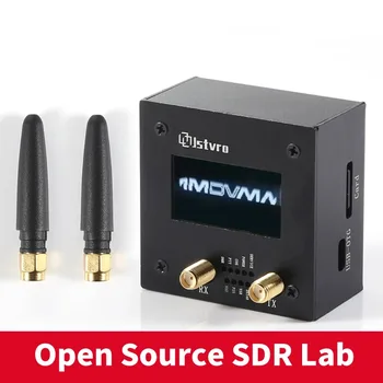 Пълнодуплексна такса точка за достъп MMDVM VHF UHF + OLED + Метален корпус + Вентилатор + Поддръжка на антени YSF DMR NXD P25 DMR YSF DSTAR с оранжеви PI
