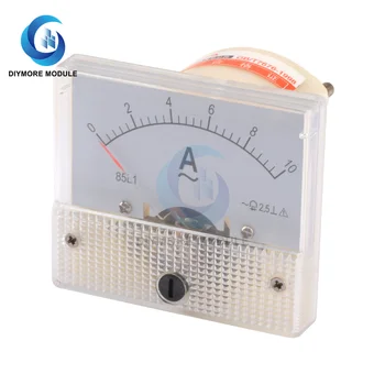 Уред за измерване на ток 85L1 0-10A С Показалеца на Ток И Вольтметром, Подходящ за измерване на ток в една верига с променлив ток