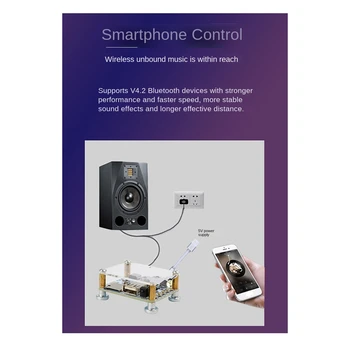 Модул Аудиоприемника С Дистанционно Управление Поддържа Възпроизвеждане с U Диск TFкарты С Модифицираните Звук С Радиоусилителем